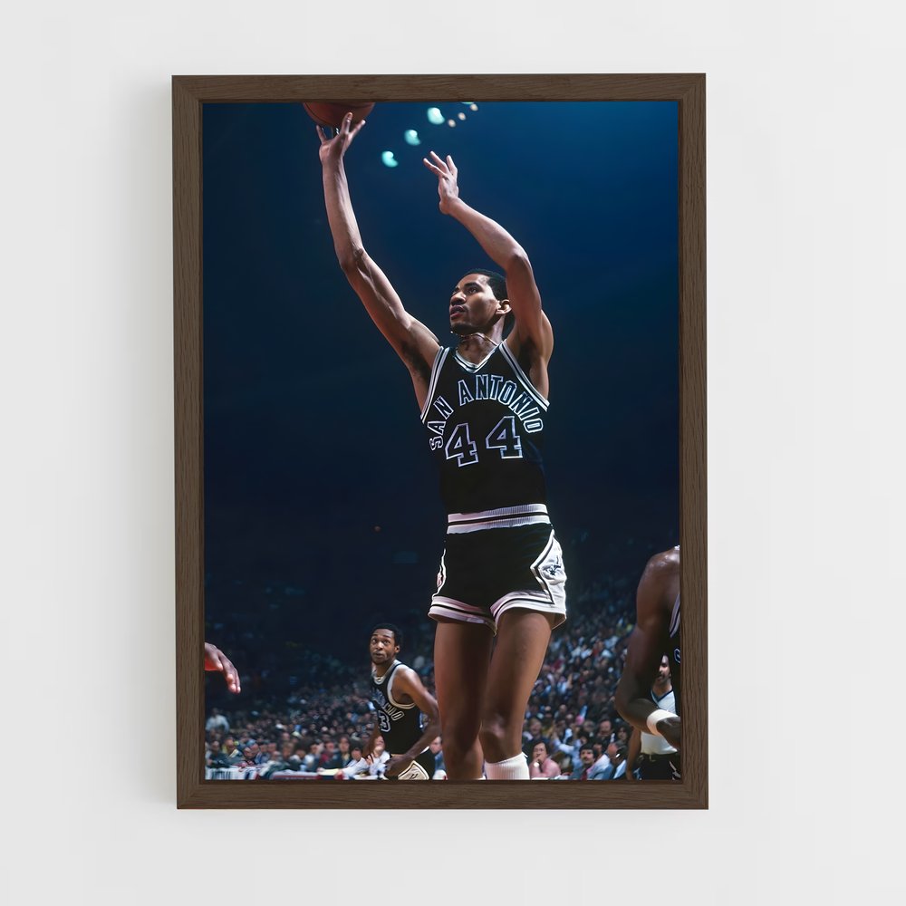 Poster George gervin – affiche Basketball (vue 5)